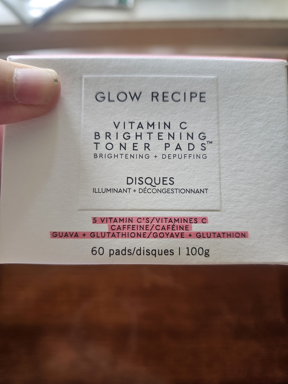 Glow Recipe Vitamin C Brightening Toner Pads - White/Pink